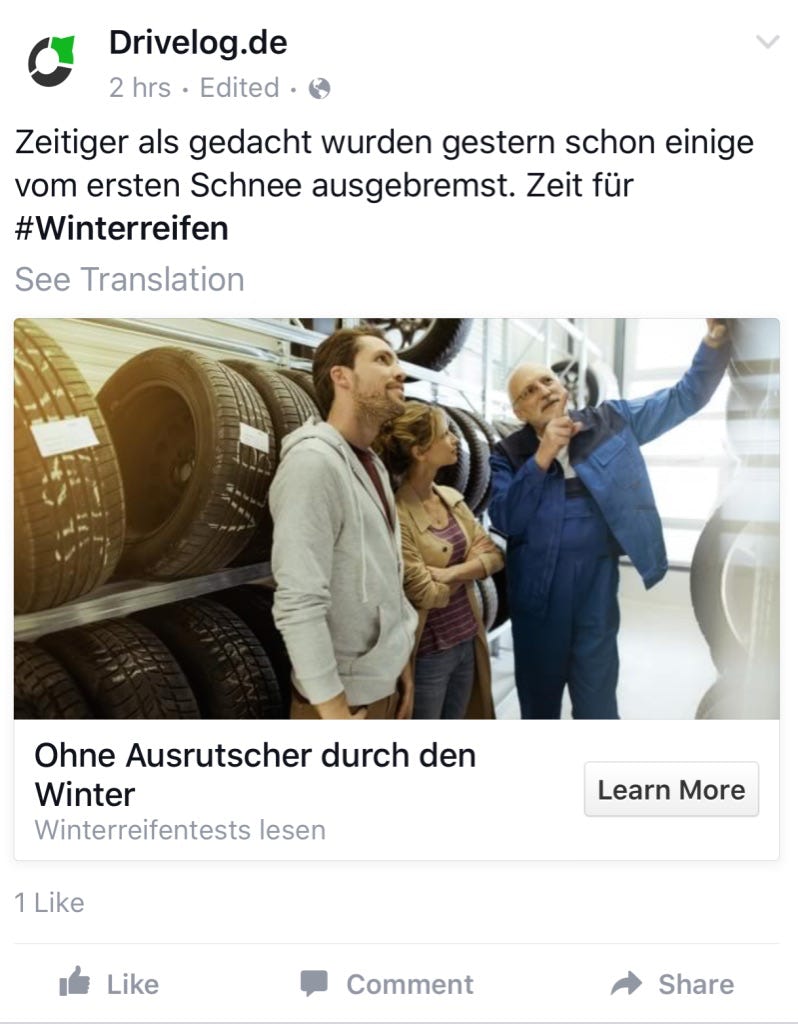 MSL in der Drivelog Kampagne